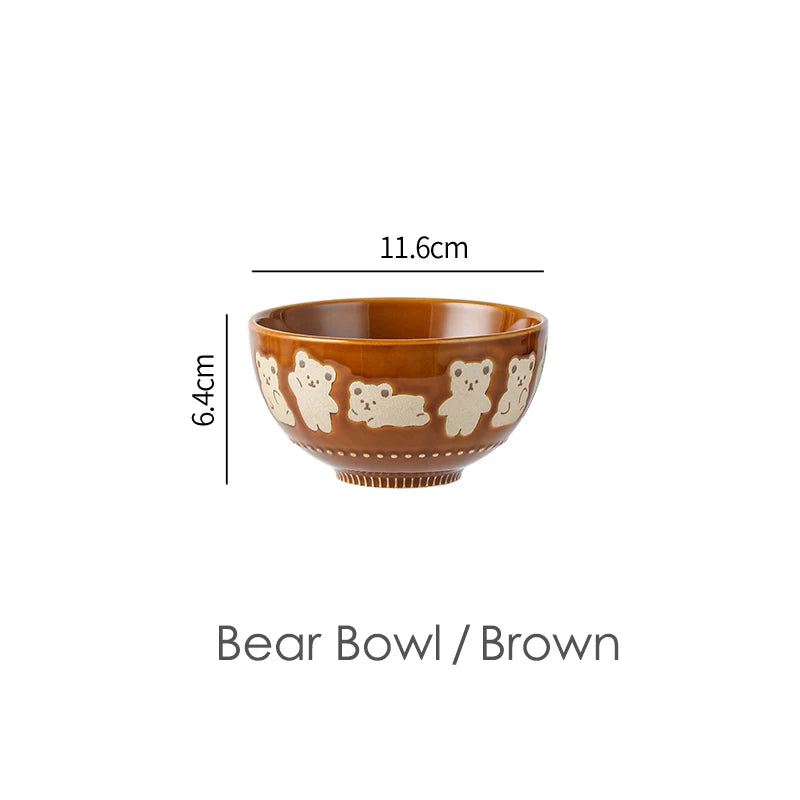 Kawaii Bear Rice Bowl