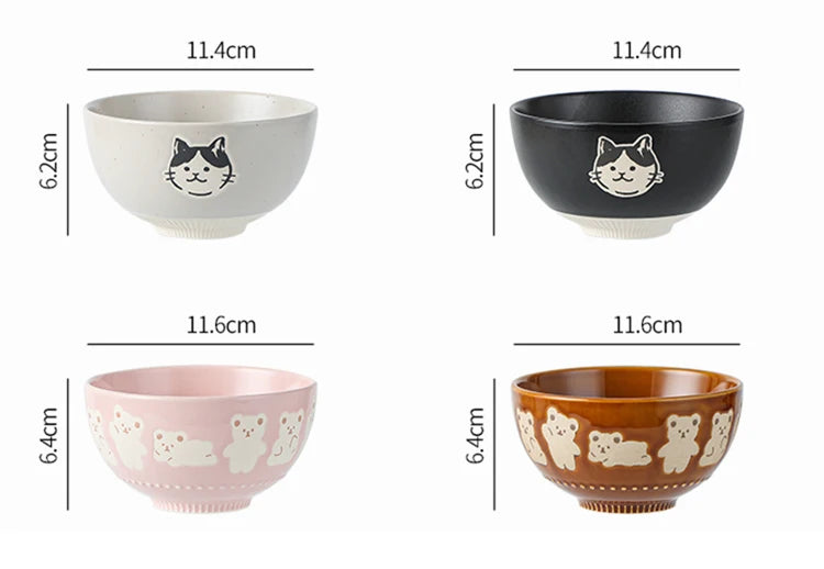Kawaii Bear Rice Bowl