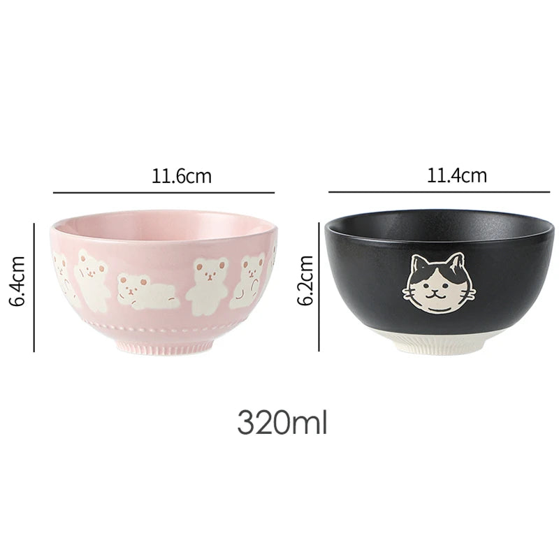 Kawaii Bear Rice Bowl