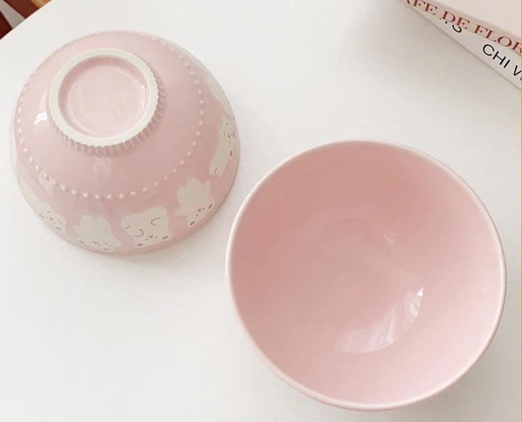 Kawaii Bear Rice Bowl
