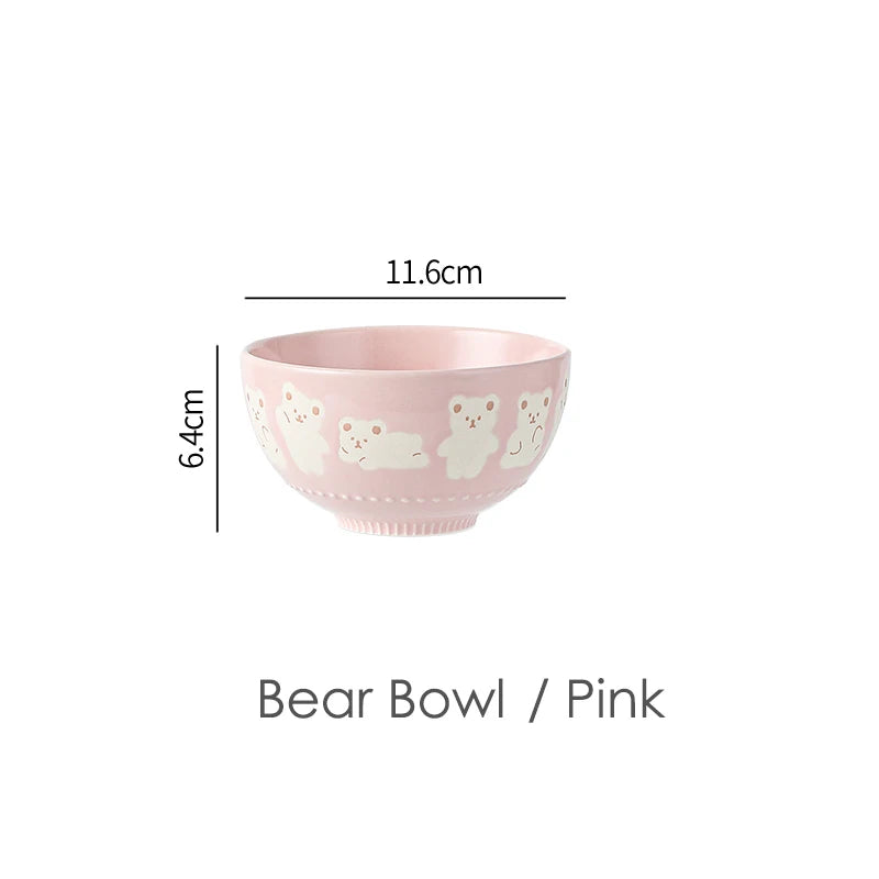 Kawaii Bear Rice Bowl