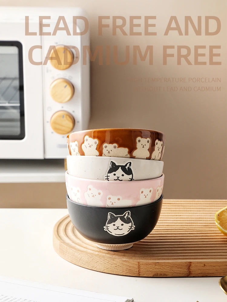 Kawaii Bear Rice Bowl