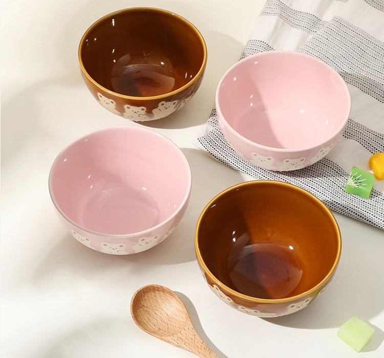 Kawaii Bear Rice Bowl