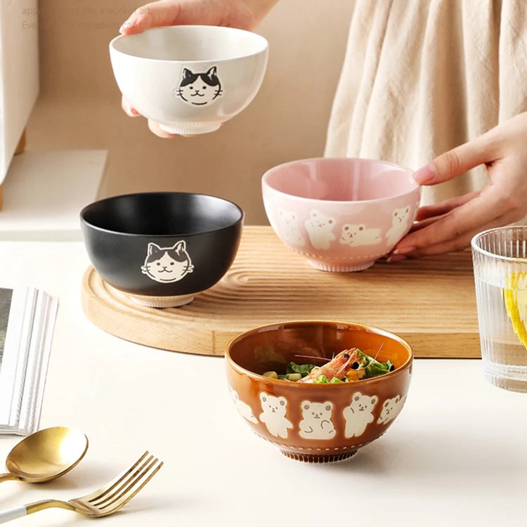 Kawaii Bear Rice Bowl