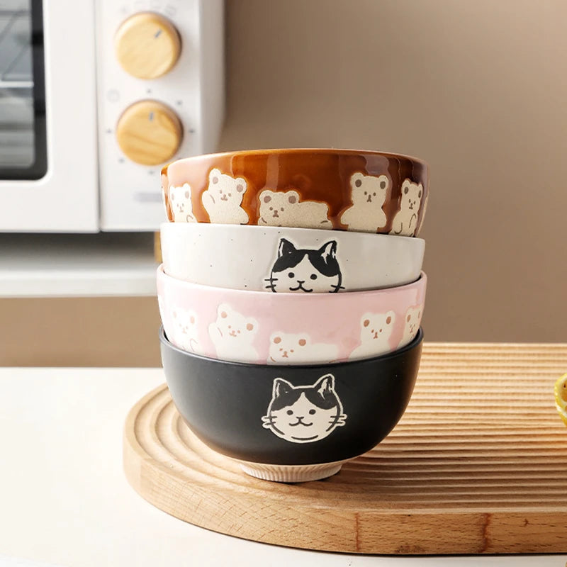 Kawaii Bear Rice Bowl
