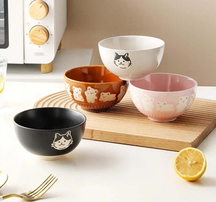 Kawaii Bear Rice Bowl
